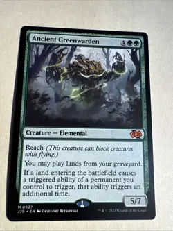 Ancient Greenwarden Foundations Jumpstart Regular NM M 0627 - Image 1