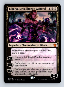 Liliana, Dreadhorde General English Foundations M 176 - Image 1