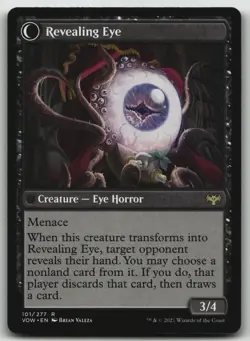 Concealing Curtains R Innistrad: Crimson Vow 101 LP - Image 2