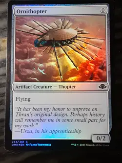 Ornithopter FOIL , Dominaria Remastered , NM , MTG, FREE SHIPPING - Image 1
