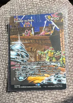 Trouble in Pairs (Borderless) Teenage Mutant Ninja Turtles Source Material... - Image 1