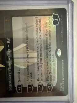 Ral Zarek, Guest Lecturer (Borderless) Secrets of Strixhaven Foil MTG #0282 - Image 3