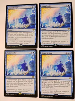 Mana Sculpt x 4 MTG, Secrets of Strixhaven, Rare, Regular, NM - Image 2