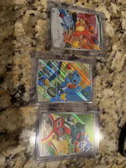 Pokemon TCG First Partner Illustration Collection Series 1 Kanto GEN 1 Set - Image 1