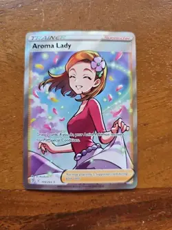Pokemon Lot Of 2 Aroma Lady 199/203 And Rainbow Secret 221/203 Waifu Trainer - Image 4