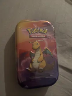 Pokemon Kanto Power Dragonite Mini Tin Set 2 Booster Packs - Image 1