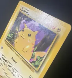 Pikachu 058/102 Base Set Regular - Pokemon Card - Image 3