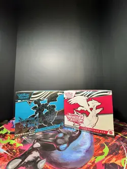 Pokemon Scarlet & Violet Black Bolt & White Flare Elite Trainer Box - Lot - Image 1