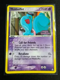 Pokemon TCG Wobbuffet 56/110 Holo Stamped EX Ruby & Sapphire EX Holon Phantoms - Image 1