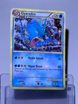 2010 Pokemon GYARADOS HeartGold & SoulSilver HOLO BLEED Promo Card #30/30 SWIRL - Image 2