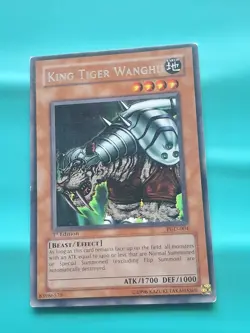 Yugioh - King Tiger Wanghu Rare 1st Edition PGD-004 MP - Image 1