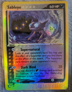 Pokemon Sableye 10/100 Sandstorm Reverse Holofoil - Image 1