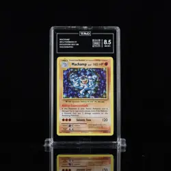 Pokemon Machamp Holo Rare 59/108 Evolutions 2016 TAG 8.5 - Image 1