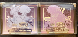 2X Chilling Reign Pokemon Center Elite Trainer Box ETB with Case (Both Artwork) - Image 1