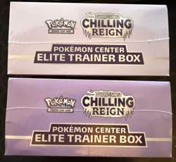 2X Chilling Reign Pokemon Center Elite Trainer Box ETB with Case (Both Artwork) - Image 2