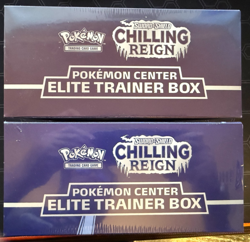 2X Chilling Reign Pokemon Center Elite Trainer Box ETB with Case (Both Artwork) - Image 3