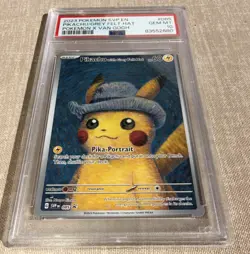 Pokemon 2023 SVP Pikachu with Grey Felt Hat 085 Holo Full Art PSA 10 - Image 4