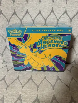 Pokemon TCG Mega Evolution Ascended Heroes Elite Trainer Box ETB - Sealed & New - Image 1