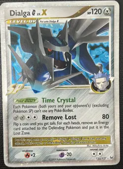 Dialga Lv.X D&P Platinum Ultra Rare Pokemon MP - Image 1