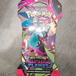 Pokemon Mega Evolution Phantasmal Flames Booster Pack Charizard 2025 English - Image 1