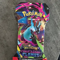 Pokemon Mega Evolution Phantasmal Flames Booster Pack Charizard 2025 English - Image 1