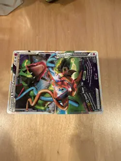 Pokemon Rayquaza & Deoxys Legend 89/90 Undaunted Holo Ultra Rare TAG TEAM - Image 1