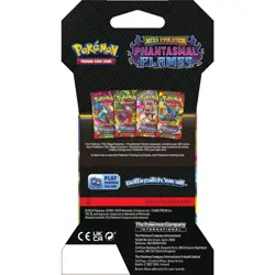 Pokemon Mega Evolution-Phantasmal Flames SLEEVED BOOSTER PACK Mega Charizard X e - Image 2