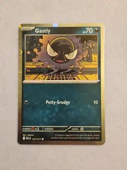 Pokemon TCG Gastly 123/217 (Cosmos Holo) ME: Ascended Heroes Near Mint - Image 1