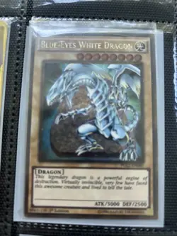 Yugioh 1st Edition PGL2-EN080 Blue-Eyes White Dragon Premium Gold Rare MINT - Image 3