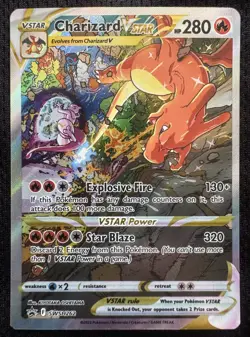Pokemon Charizard VSTAR SWSH262 Black Star Promo English NM - Image 1
