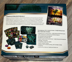 Pokemon Scarlet & Violet TWILIGHT MASQUERADE ETB New & Sealed Elite Trainer Box - Image 4