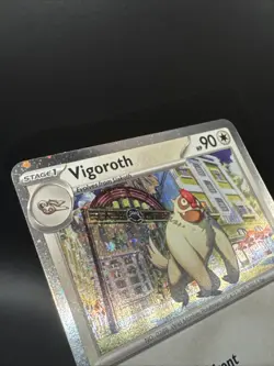 Vigoroth 161/193 Cosmos Holo Exclusive Promo Paldea Evolved Pokemon Card - Image 4