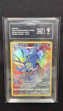 2022 Pokemon SW&SH Astral Radiance Full Art KINGDRA #TG03 - TAG 9 - Image 1
