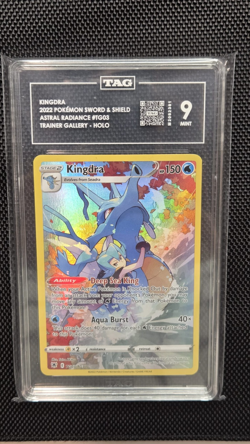 2022 Pokemon SW&SH Astral Radiance Full Art KINGDRA #TG03 - TAG 9 - Image 3