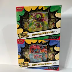 Pokemon Mega Evolution Ascended Heroes Mega Meganium & Feraligatr ex Box IN HAND - Image 1