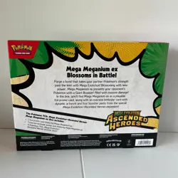 Pokemon Mega Evolution Ascended Heroes Mega Meganium & Feraligatr ex Box IN HAND - Image 5