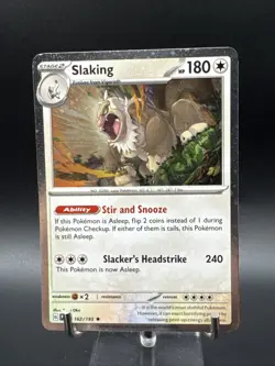 Cosmos Holo Slaking 162/193 Promo Card TCG Pokemon 2023 English Rare - Image 3