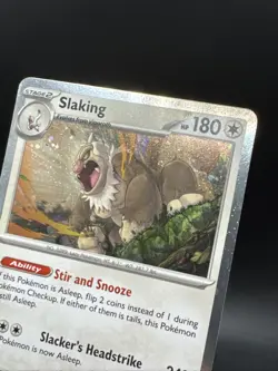 Cosmos Holo Slaking 162/193 Promo Card TCG Pokemon 2023 English Rare - Image 5