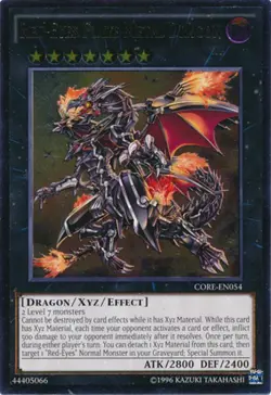 Red-Eyes Flare Metal Dragon - CORE-EN054 - Ultimate Rare - Unlimited Edition x1 - Image 1