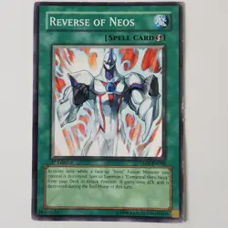 Reverse of Neos - TAEV-EN046 - HP/DMG - Common - 1st ed - Yugioh - Image 1