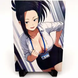 My Hero Academia Momo Yaoyorozu Sexy Hot Anime Waifu Girl Goddess Story Art Card - Image 1