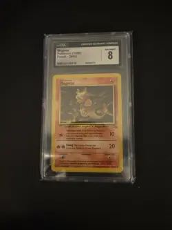 CGC NM/MINT - 1999 Magmar 39/62 Fossil Regular Pokemon TCG Card - Image 1