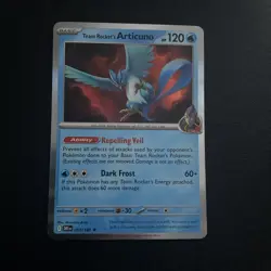 Team Rockets Articuno Holo Rare Card 051/182 Destined Rivals Pokemon TCG - Image 1