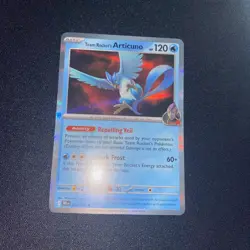 Team Rockets Articuno Holo Rare Card 051/182 Destined Rivals Pokemon TCG - Image 3