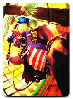 Bebop Skull & Crossbones Art Series Card #42 Teenage Mutant Ninja Turtles Normal - Image 1