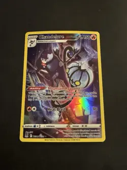 Chandelure TG04/TG30 SWSH11: Lost Origin Trainer Gallery Ultra Rare Pokemon Card - Image 1