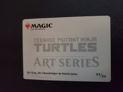 Rat king the Chaosbringer Art Card Serie Teenage Mutant Ninja Turtles 53 MTGTMT - Image 2