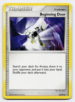 Beginning Door [82/99] Platinum: Arceus Regular [Pokemon Card English] - Image 1