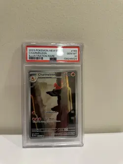 Pokemon TCG Charmeleon Scarlet Violet-151 Illustration Rare Card 169/165 PSA 10 - Image 1