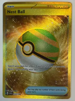 Nest Ball 255/198 SV01: Scarlet & Violet Base Set Holo Pokemon Card NM - Image 1
